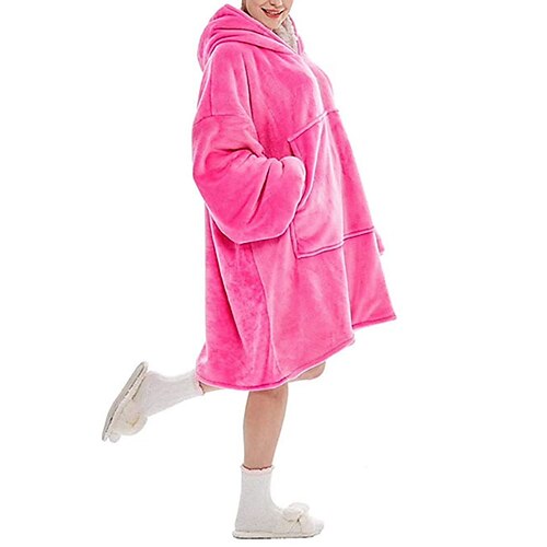 kvinders pyjamas natkjole bærbart tæppe hættetrøje tæppe ren farve komfort oversized hjemme bomuld hættetrøje lomme forår efterår lilla pink
kvinders pyjamas natkjole bærbart tæppe hættetrøje tæppe ren farve komfort oversized hjemme bomuld hættetrøje lomme forår efterår lilla pink