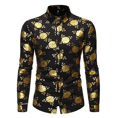 Men's Shirt Graphic Shirt Floral Turndown White Black 3D Print Outdoor Street Button-Down Print Clothing Apparel Fashion Designer Casual Breathable / Long Sleeve / Long Sleeve
Men's Shirt Graphic Shirt Floral Turndown White Black 3D Print Outdoor Street Button-Down Print Clothing Apparel Fashion Designer Casual Breathable / Long Sleeve / Long Sleeve