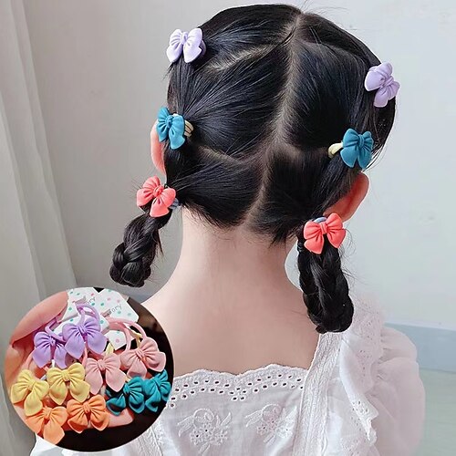 10pcs Toddler Girls' Active / Sweet Daily Butterfly Solid Colored Bow Polyester Hair Accessories Rainbow One-Size
10pcs Toddler Girls' Active / Sweet Daily Butterfly Solid Colored Bow Polyester Hair Accessories Rainbow One-Size