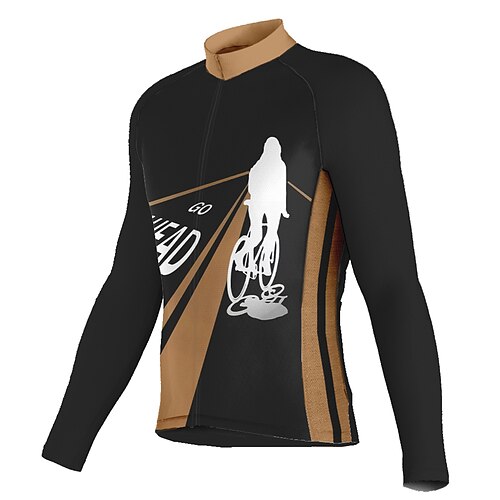 21Grams Men's Cycling Jersey Long Sleeve Bike Top with 3 Rear Pockets Mountain Bike MTB Road Bike Cycling Breathable Quick Dry Moisture Wicking Reflective Strips Black Graphic Polyester Spandex Sports
21Grams Men's Cycling Jersey Long Sleeve Bike Top with 3 Rear Pockets Mountain Bike MTB Road Bike Cycling Breathable Quick Dry Moisture Wicking Reflective Strips Black Graphic Polyester Spandex Sports