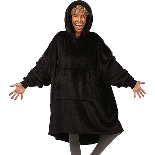 Adults' Oversized Hoodie Blanket Wearable Blanket With Pocket Print Onesie Pajamas Flannel Cosplay For Men and Women Carnival Animal Sleepwear Cartoon Festival / Holiday Costumes
Adults' Oversized Hoodie Blanket Wearable Blanket With Pocket Print Onesie Pajamas Flannel Cosplay For Men and Women Carnival Animal Sleepwear Cartoon Festival / Holiday Costumes