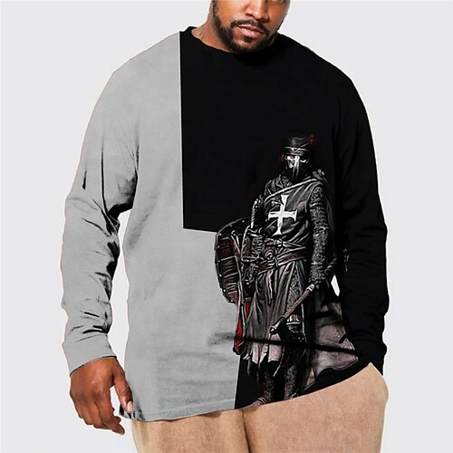 Men's Plus Size T shirt Tee Big and Tall Graphic Prints Henley Spring & Fall Basic Designer Plus Size Comfortable Outdoor Street Tops
Men's Plus Size T shirt Tee Big and Tall Graphic Prints Henley Spring & Fall Basic Designer Plus Size Comfortable Outdoor Street Tops