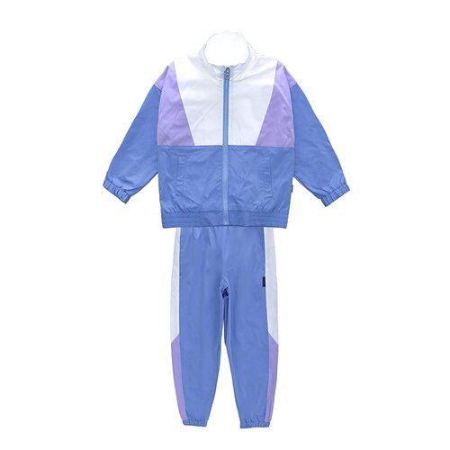 2 Pieces Kids Unisex Jacket & Pants Clothing Set Outfit Color Block Long Sleeve Set School Daily Preppy Style Winter Fall 3-13 Years Blue Purple
2 Pieces Kids Unisex Jacket & Pants Clothing Set Outfit Color Block Long Sleeve Set School Daily Preppy Style Winter Fall 3-13 Years Blue Purple