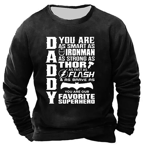Men's Unisex Sweatshirt Pullover Navy Blue Black Crew Neck Letter Graphic Prints Print Daily Sports Holiday 3D Print Streetwear Designer Casual Spring & Fall Clothing Apparel Hoodies Sweatshirts
Men's Unisex Sweatshirt Pullover Navy Blue Black Crew Neck Letter Graphic Prints Print Daily Sports Holiday 3D Print Streetwear Designer Casual Spring & Fall Clothing Apparel Hoodies Sweatshirts