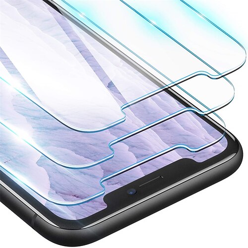 3-Pack Clear Glass Screen Protector for iPhone 11 XR (6.1 Inch) Tempered Glass Screen Protector
3-Pack Clear Glass Screen Protector for iPhone 11 XR (6.1 Inch) Tempered Glass Screen Protector