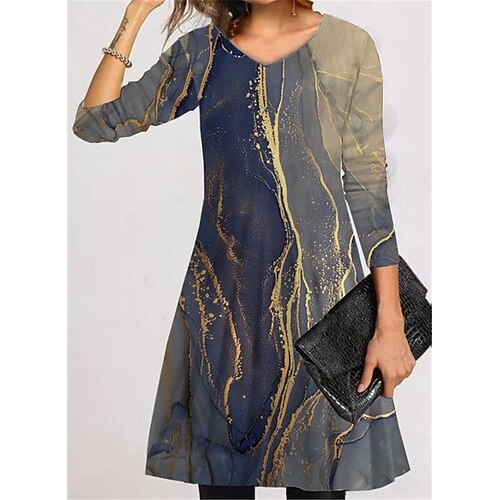 Women's Casual Dress T Shirt Dress Tee Dress Short Mini Dress Blue Long Sleeve Color Gradient Pocket Print Fall Winter V Neck Vacation Casual 2022 S M L XL XXL 3XL
Women's Casual Dress T Shirt Dress Tee Dress Short Mini Dress Blue Long Sleeve Color Gradient Pocket Print Fall Winter V Neck Vacation Casual 2022 S M L XL XXL 3XL