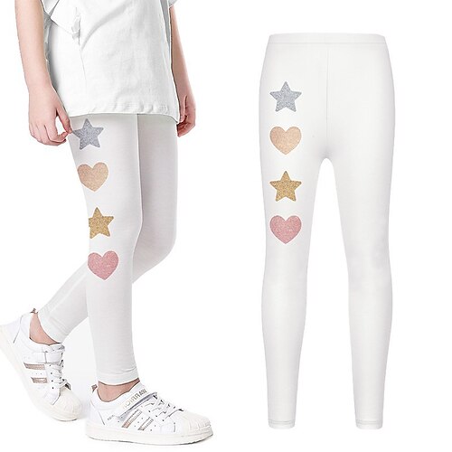 Kids Girls' Pants Leggings White Pink Red Star Print Fall Winter Active Outdoor 3-12 Years
Kids Girls' Pants Leggings White Pink Red Star Print Fall Winter Active Outdoor 3-12 Years