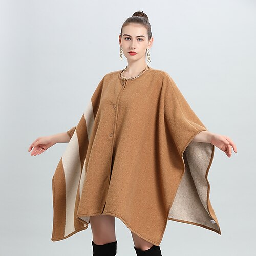 Women's Wrap Cape Elegant Casual Daily 3/4 Length Sleeve Polyester Wedding Wraps With Pure Color For Wedding Spring
Women's Wrap Cape Elegant Casual Daily 3/4 Length Sleeve Polyester Wedding Wraps With Pure Color For Wedding Spring