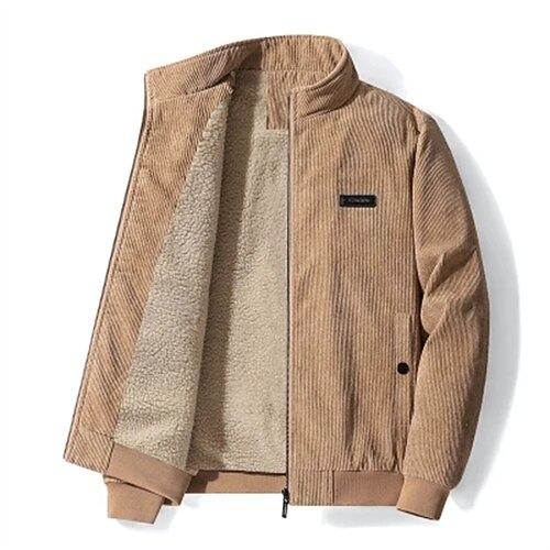Per uomo Giacca invernale Giacca di velluto a coste Giacca in sherpa Cappotto invernale Tenere al caldo Antivento Da giorno Casual / quotidiano Cerniera Collo ripiegabile Moderno Casual quotidiano
Per uomo Giacca invernale Giacca di velluto a coste Giacca in sherpa Cappotto invernale Tenere al caldo Antivento Da giorno Casual / quotidiano Cerniera Collo ripiegabile Moderno Casual quotidiano