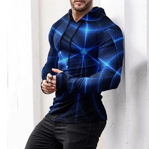 Men's T shirt Tee Graphic Streamer Hooded Blue 3D Print Outdoor Street Long Sleeve Print Clothing Apparel Designer Breathable Full Sleeve T Shirt Long Sleeve Hooded T Shirt
Men's T shirt Tee Graphic Streamer Hooded Blue 3D Print Outdoor Street Long Sleeve Print Clothing Apparel Designer Breathable Full Sleeve T Shirt Long Sleeve Hooded T Shirt
