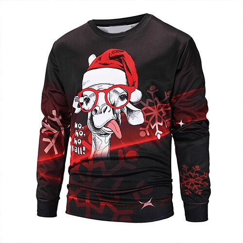 Men's Unisex Sweatshirt Pullover Crew Neck Animal Graphic Prints Print Christmas Daily Sports 3D Print Streetwear Designer Casual Clothing Apparel Hoodies Sweatshirts Long Sleeve Red
Men's Unisex Sweatshirt Pullover Crew Neck Animal Graphic Prints Print Christmas Daily Sports 3D Print Streetwear Designer Casual Clothing Apparel Hoodies Sweatshirts Long Sleeve Red