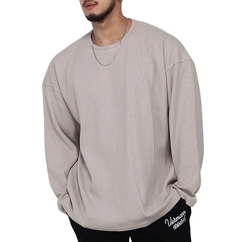 Men's Sweatshirt Khaki Gray Black Crew Neck Solid Color Sports & Outdoor Streetwear Cotton Streetwear Casual Athletic Winter Spring & Fall Clothing Apparel Hoodies Sweatshirts Long Sleeve
Men's Sweatshirt Khaki Gray Black Crew Neck Solid Color Sports & Outdoor Streetwear Cotton Streetwear Casual Athletic Winter Spring & Fall Clothing Apparel Hoodies Sweatshirts Long Sleeve