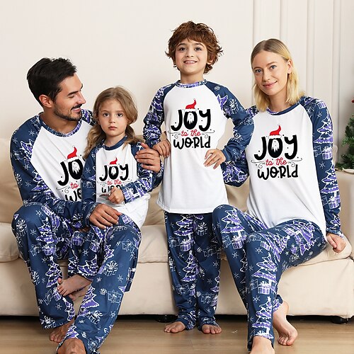 Familie Weihnachten Pyjamas Graphic Schulanfang Bedruckt Marinenblau Marineblau Königliches Blau Langarm Mama und ich Outfits Aktiv Passende Outfits
Familie Weihnachten Pyjamas Graphic Schulanfang Bedruckt Marinenblau Marineblau Königliches Blau Langarm Mama und ich Outfits Aktiv Passende Outfits