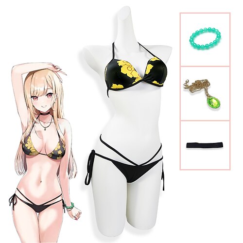 Inspired by My Dress-up Darling Marlin Kitagawa Anime Cosplay Costumes Japanese Halloween Cosplay Suits Long Sleeve Bra Briefs For Women's
Inspired by My Dress-up Darling Marlin Kitagawa Anime Cosplay Costumes Japanese Halloween Cosplay Suits Long Sleeve Bra Briefs For Women's