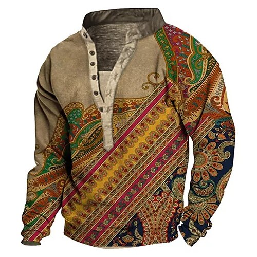 Men's Unisex Sweatshirt Pullover Button Up Hoodie Tribal Graphic Prints Print Casual Daily Sports 3D Print Streetwear Ethnic Casual Hoodies Sweatshirts Long Sleeve Brown
Men's Unisex Sweatshirt Pullover Button Up Hoodie Tribal Graphic Prints Print Casual Daily Sports 3D Print Streetwear Ethnic Casual Hoodies Sweatshirts Long Sleeve Brown