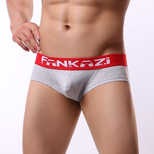 Men's Basic Panties Briefs 1 PC Underwear Fashion Simple Sexy Print Letter Cotton Mid Waist Touch of Sensation Comfort Black Gray White S M L
Men's Basic Panties Briefs 1 PC Underwear Fashion Simple Sexy Print Letter Cotton Mid Waist Touch of Sensation Comfort Black Gray White S M L