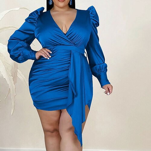 Mujer Corte Bodycon Vestido tubo Verde Trébol Negro Azul Piscina Manga Larga Color puro Con cinturón Invierno Otoño Escote en V Profunda Maduro 2022 XL XXL 3XL 4XL 5XL
Mujer Corte Bodycon Vestido tubo Verde Trébol Negro Azul Piscina Manga Larga Color puro Con cinturón Invierno Otoño Escote en V Profunda Maduro 2022 XL XXL 3XL 4XL 5XL