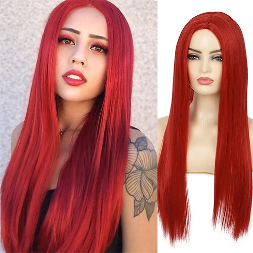 lange rette hvite parykker for kvinner syntetisk naturlig utseende cosplay erstatningsparykk
lange rette hvite parykker for kvinner syntetisk naturlig utseende cosplay erstatningsparykk