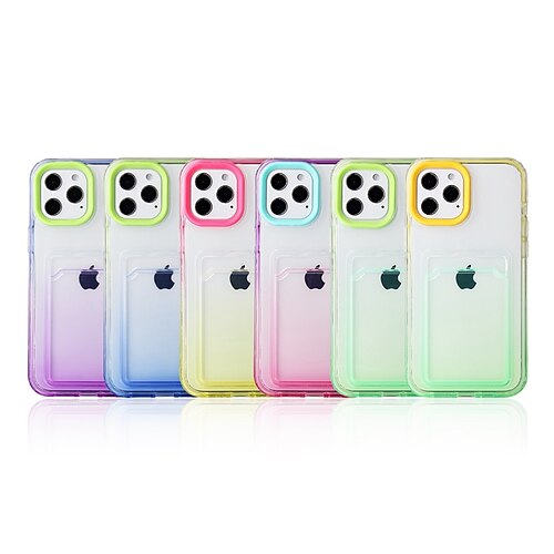 Phone Case For Apple Back Cover iPhone 14 Pro Max iPhone 14 Pro iPhone 14 iPhone 13 Pro Max 12 11 SE 2022 X XR XS Max 8 7 iPhone 14 Max Translucent Card Holder Slots Shockproof Color Gradient TPU PC
Phone Case For Apple Back Cover iPhone 14 Pro Max iPhone 14 Pro iPhone 14 iPhone 13 Pro Max 12 11 SE 2022 X XR XS Max 8 7 iPhone 14 Max Translucent Card Holder Slots Shockproof Color Gradient TPU PC