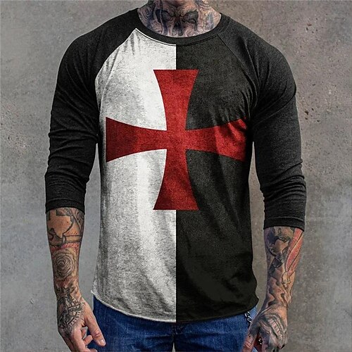 Men's Unisex T shirt Tee Color Block Graphic Prints Crew Neck Black Long Sleeve 3D Print Outdoor Street Print Tops Basic Sports Designer Casual
Men's Unisex T shirt Tee Color Block Graphic Prints Crew Neck Black Long Sleeve 3D Print Outdoor Street Print Tops Basic Sports Designer Casual