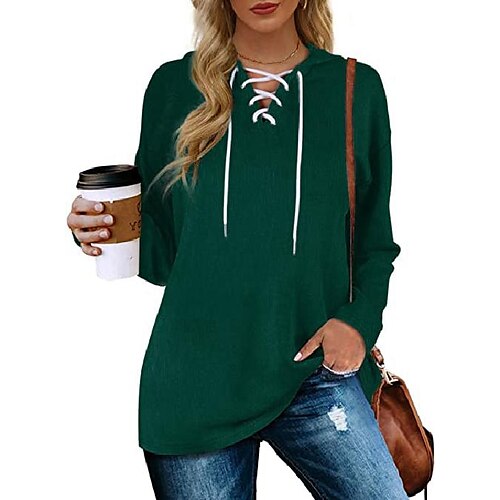 2022 European And American Foreign Trade Cross-Border Women's Amazon Hot Product V-Neck Drawstring Long-Sleeved Hooded Pullover Sweater
2022 European And American Foreign Trade Cross-Border Women's Amazon Hot Product V-Neck Drawstring Long-Sleeved Hooded Pullover Sweater