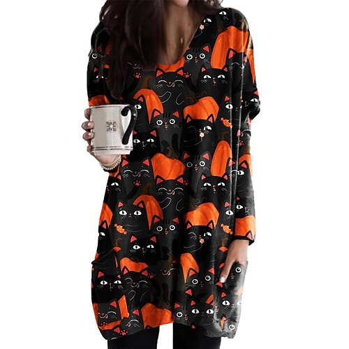 Damen Casual kleid Sweatkleid Etuikleid Hellgelb Schwarz Gelb Langarm Tier Tasche Winter Herbst V Ausschnitt Modern winterkleider damen herbstkleider Lockere Passform 2022 S M L XL XXL 3XL
Damen Casual kleid Sweatkleid Etuikleid Hellgelb Schwarz Gelb Langarm Tier Tasche Winter Herbst V Ausschnitt Modern winterkleider damen herbstkleider Lockere Passform 2022 S M L XL XXL 3XL