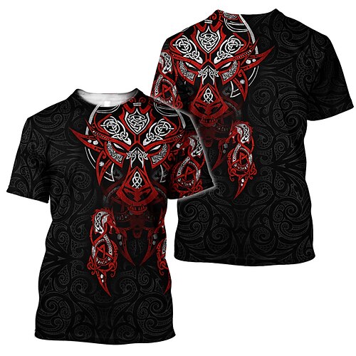 Men's T shirt Tee Graphic Prints Crew Neck Red 3D Print Outdoor Street Short Sleeve Print Clothing Apparel Sports Designer Casual Big and Tall / Summer / Summer
Men's T shirt Tee Graphic Prints Crew Neck Red 3D Print Outdoor Street Short Sleeve Print Clothing Apparel Sports Designer Casual Big and Tall / Summer / Summer