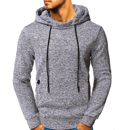 Men's Pullover Hoodie Sweatshirt Hooded Solid Color Sports Outdoor Daily Sports Basic Cool Casual Clothing Apparel Hoodies Sweatshirts Long Sleeve Light gray Dark Gray / Spring / Fall
Men's Pullover Hoodie Sweatshirt Hooded Solid Color Sports Outdoor Daily Sports Basic Cool Casual Clothing Apparel Hoodies Sweatshirts Long Sleeve Light gray Dark Gray / Spring / Fall