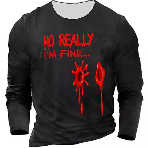 Men's Unisex T shirt Tee Letter Graphic Prints Crew Neck Army Green Navy Blue Gray Black 3D Print Outdoor Street Long Sleeve Print Clothing Apparel Basic Sports Designer Casual
Men's Unisex T shirt Tee Letter Graphic Prints Crew Neck Army Green Navy Blue Gray Black 3D Print Outdoor Street Long Sleeve Print Clothing Apparel Basic Sports Designer Casual