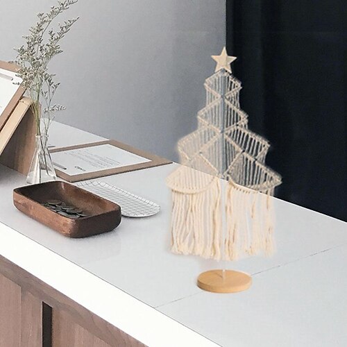 Woven Christmas Decorations Tree Arrangement Scene Photography Background Desktop Window Mini Tree Creative Decoration Small Gifts
Woven Christmas Decorations Tree Arrangement Scene Photography Background Desktop Window Mini Tree Creative Decoration Small Gifts