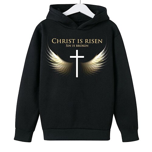 Kids Boys Hoodie Letter Outdoor 3D Print Long Sleeve Pocket Active 3-13 Years Winter Black
Kids Boys Hoodie Letter Outdoor 3D Print Long Sleeve Pocket Active 3-13 Years Winter Black