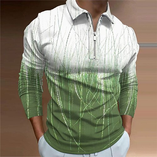 Men's Collar Polo Shirt Golf Shirt Plants Graphic Prints Turndown Green Blue Brown 3D Print Outdoor Street Long Sleeve Zipper Print Clothing Apparel Fashion Designer Casual Breathable
Men's Collar Polo Shirt Golf Shirt Plants Graphic Prints Turndown Green Blue Brown 3D Print Outdoor Street Long Sleeve Zipper Print Clothing Apparel Fashion Designer Casual Breathable