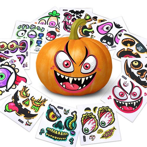 Halloween Cartoon Doodle Stickers Cute Pumpkin DIY Decor Suitcase Car Guitar Laptop Decor Pumpkin Grimace Sticker
Halloween Cartoon Doodle Stickers Cute Pumpkin DIY Decor Suitcase Car Guitar Laptop Decor Pumpkin Grimace Sticker