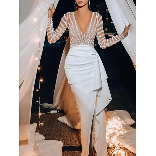 Women's Cut Out Dress Bodycon Sheath Dress Long Dress Maxi Dress Pink White Long Sleeve Color Block Sequins Winter Fall Fashion Winter Dress Fall Dress 2022 S M L XL XXL
Women's Cut Out Dress Bodycon Sheath Dress Long Dress Maxi Dress Pink White Long Sleeve Color Block Sequins Winter Fall Fashion Winter Dress Fall Dress 2022 S M L XL XXL