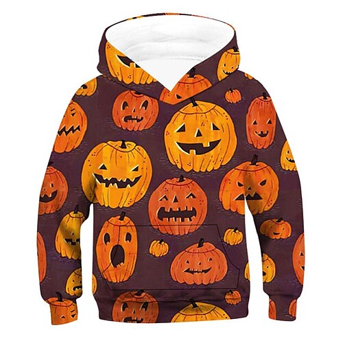 Kids Boys Halloween Hoodie Graphic Party 3D Print Long Sleeve Pocket Fashion 3-12 Years Winter Orange
Kids Boys Halloween Hoodie Graphic Party 3D Print Long Sleeve Pocket Fashion 3-12 Years Winter Orange