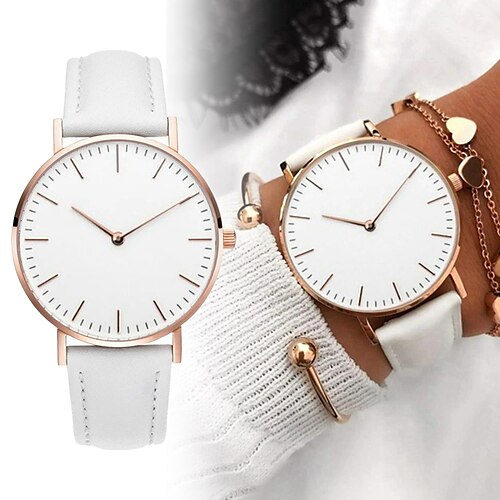 femmes montres style simple dames mode montre-bracelet femme casual quartz cuir horloge
femmes montres style simple dames mode montre-bracelet femme casual quartz cuir horloge