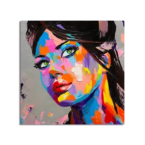 Oil Painting Handmade Hand Painted Wall Art Abstract Waman Canvas Painting Home Decoration Decor Stretched Frame Ready to Hang
Oil Painting Handmade Hand Painted Wall Art Abstract Waman Canvas Painting Home Decoration Decor Stretched Frame Ready to Hang