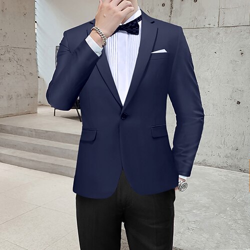 Herre Klassisk Blazer Normal Regulær Ensfarvet Single Breasted En-knap Sø blå Sort Hvid Gul Lyserød Rød Bordeaux Navyblå Kongeblå Himmelblå 2023
Herre Klassisk Blazer Normal Regulær Ensfarvet Single Breasted En-knap Sø blå Sort Hvid Gul Lyserød Rød Bordeaux Navyblå Kongeblå Himmelblå 2023