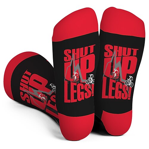 Socks Cycling Socks Men's Women's Bike / Cycling Breathable Soft Comfortable 1 Pair Letter Number Cotton Red S M L / Stretchy
Socks Cycling Socks Men's Women's Bike / Cycling Breathable Soft Comfortable 1 Pair Letter Number Cotton Red S M L / Stretchy