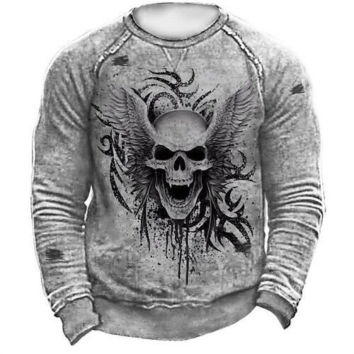 Men's Unisex Sweatshirt Pullover Skull Graphic Prints Patchwork Print Daily Sports Holiday 3D Print Streetwear Designer Casual Clothing Apparel Hoodies Sweatshirts Long Sleeve Gray
Men's Unisex Sweatshirt Pullover Skull Graphic Prints Patchwork Print Daily Sports Holiday 3D Print Streetwear Designer Casual Clothing Apparel Hoodies Sweatshirts Long Sleeve Gray