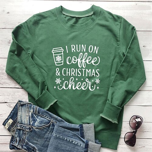 Women's Plus Size Christmas Tops Pullover Sweatshirt Hoodie Sweatshirt Letter Hat Long Sleeve Crewneck Casual Festival Going out Cotton Fall Winter Pink Yellow
Women's Plus Size Christmas Tops Pullover Sweatshirt Hoodie Sweatshirt Letter Hat Long Sleeve Crewneck Casual Festival Going out Cotton Fall Winter Pink Yellow