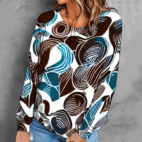 Women's Sweatshirt Pullover Retro Green Graphic Geometric Tie Dye Casual Round Neck Long Sleeve S M L XL 2XL 3XL / Winter
Women's Sweatshirt Pullover Retro Green Graphic Geometric Tie Dye Casual Round Neck Long Sleeve S M L XL 2XL 3XL / Winter
