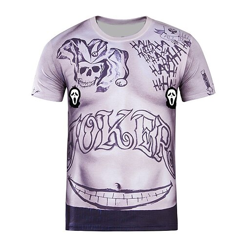 Men's Unisex T shirt Tee Graphic Prints Muscle Crew Neck Gray 3D Print Outdoor Street Short Sleeve Print Clothing Apparel Sports Designer Casual Big and Tall / Summer / Summer
Men's Unisex T shirt Tee Graphic Prints Muscle Crew Neck Gray 3D Print Outdoor Street Short Sleeve Print Clothing Apparel Sports Designer Casual Big and Tall / Summer / Summer