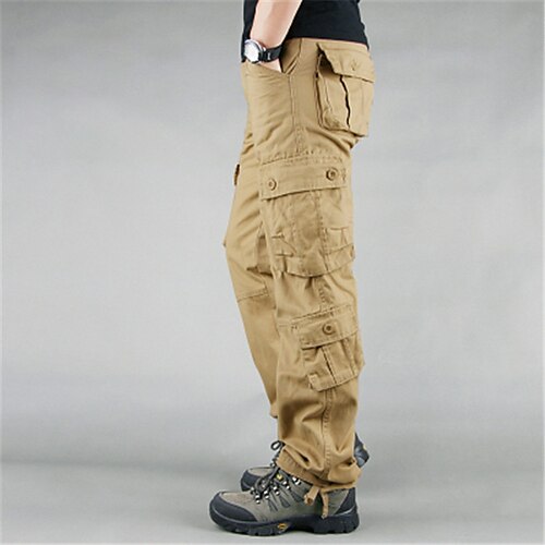 Men's Cargo Pants Trousers Work Pants Multi Pocket Solid Color Comfort Breathable Casual Daily Streetwear 100% Cotton Sports Fashion ArmyGreen Grass Green Micro-elastic
Men's Cargo Pants Trousers Work Pants Multi Pocket Solid Color Comfort Breathable Casual Daily Streetwear 100% Cotton Sports Fashion ArmyGreen Grass Green Micro-elastic