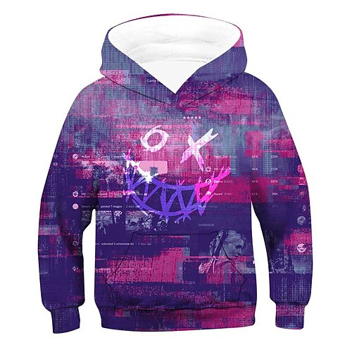 Kids Boys Hoodie Graphic Outdoor 3D Print Long Sleeve Pocket Fashion 3-12 Years Winter Purple
Kids Boys Hoodie Graphic Outdoor 3D Print Long Sleeve Pocket Fashion 3-12 Years Winter Purple