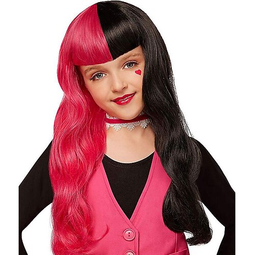 Parrucca draculaura per bambini - parrucche da festa cosplay monster high parrucche per la giornata mondiale del libro
Parrucca draculaura per bambini - parrucche da festa cosplay monster high parrucche per la giornata mondiale del libro