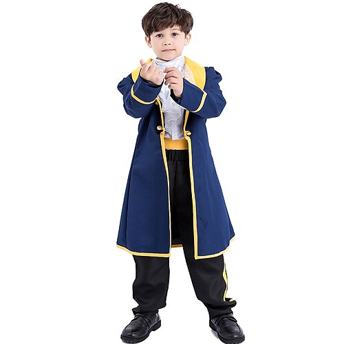La bella e la bestia Principe Costume cosplay Completi 4 pezzi Da ragazzo Cosplay di film Cosplay Halloween Blu Cappotto Camicia Pantaloni Halloween Carnevale Mascherata Poliestere
La bella e la bestia Principe Costume cosplay Completi 4 pezzi Da ragazzo Cosplay di film Cosplay Halloween Blu Cappotto Camicia Pantaloni Halloween Carnevale Mascherata Poliestere