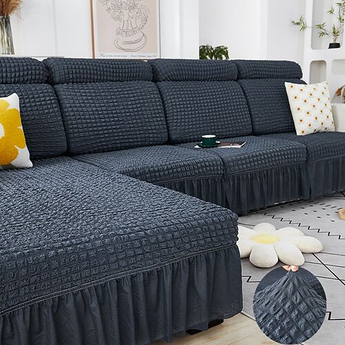 Stretch canapé siège housse de coussin jupe housse élastique canapé sectionnel fauteuil causeuse 4 ou 3 places l forme solide doux durable lavable
Stretch canapé siège housse de coussin jupe housse élastique canapé sectionnel fauteuil causeuse 4 ou 3 places l forme solide doux durable lavable