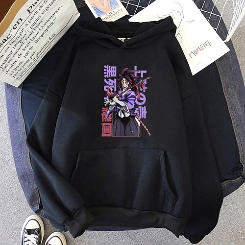 Inspired by Demon Slayer Kokushibo Hoodie Cartoon Manga Anime Front Pocket Graphic Hoodie For Men's Women's Unisex Adults' Hot Stamping 100% Polyester
Inspired by Demon Slayer Kokushibo Hoodie Cartoon Manga Anime Front Pocket Graphic Hoodie For Men's Women's Unisex Adults' Hot Stamping 100% Polyester
