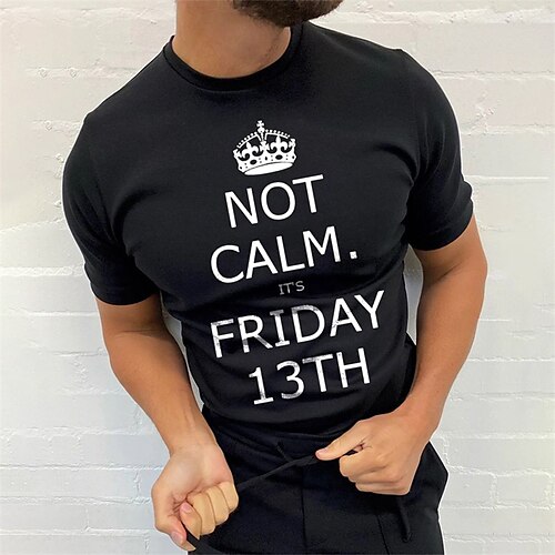 Men's Unisex T shirt Tee Letter Crew Neck Black Print Outdoor Street Short Sleeve Print Clothing Apparel Sports Designer Casual Big and Tall / Summer / Summer
Men's Unisex T shirt Tee Letter Crew Neck Black Print Outdoor Street Short Sleeve Print Clothing Apparel Sports Designer Casual Big and Tall / Summer / Summer